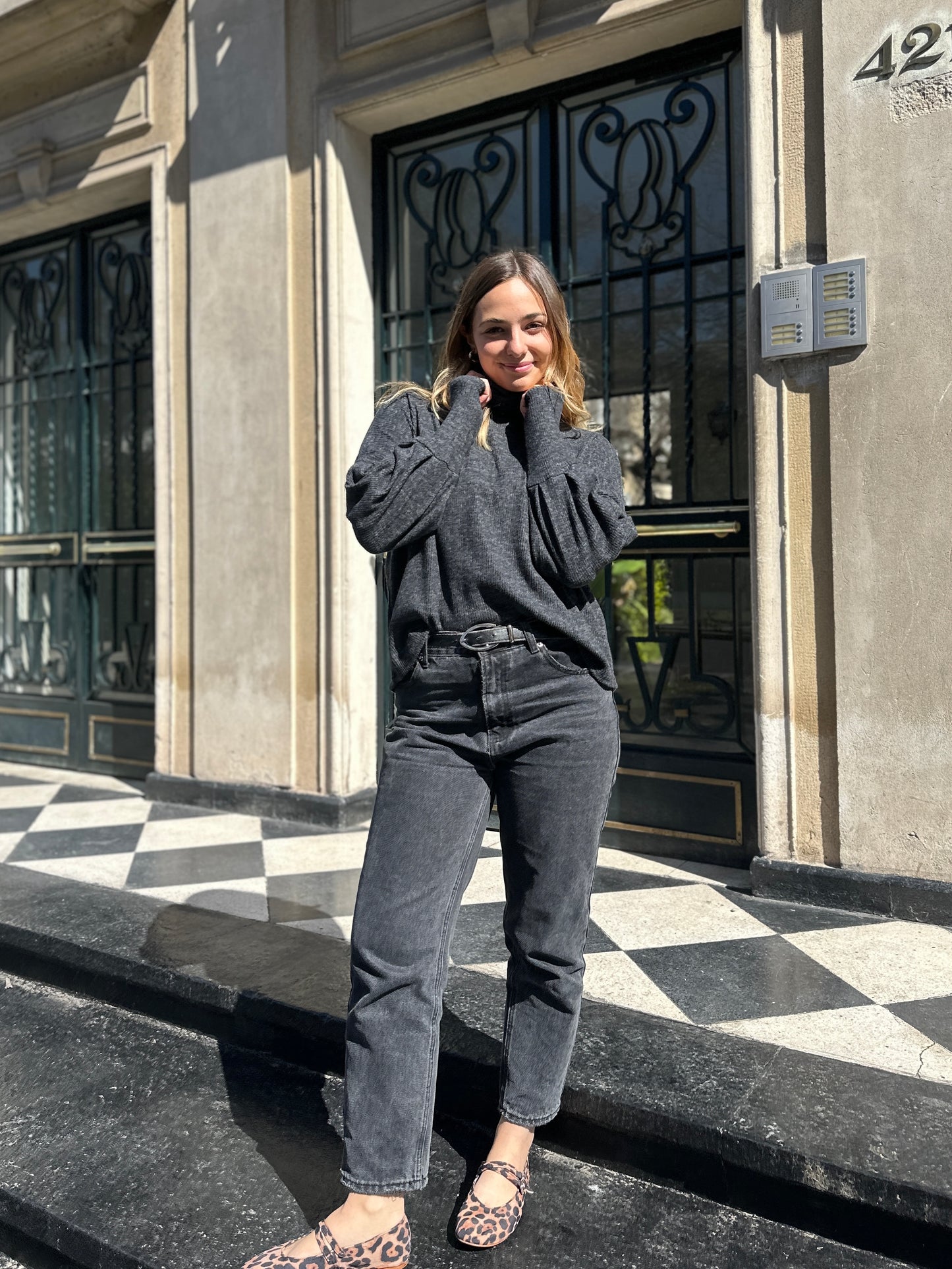 SWEATER JOSEFINA GRIS