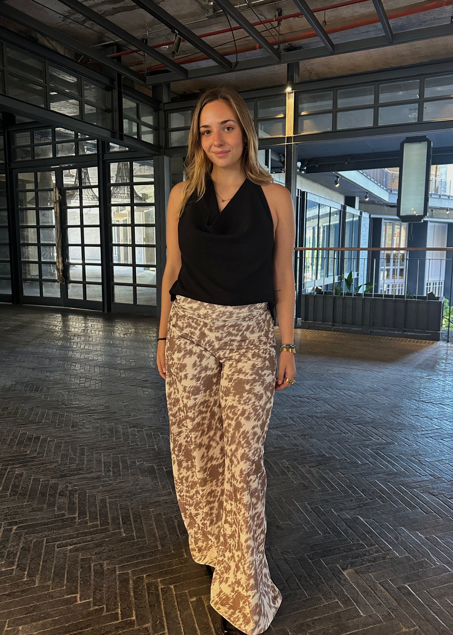 PALAZZO SERENA ESTAMPADO